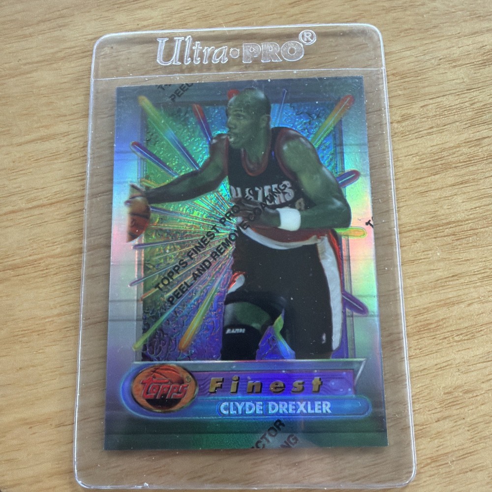 1994-95 Topps Finest - Clyde Drexler #30 Refractor