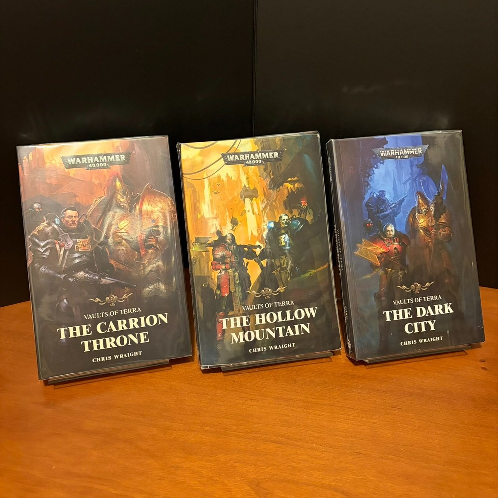 Warhammer 40k: Complete Vaults of Terra Trilogy, Black Library OOP Paperback Lot