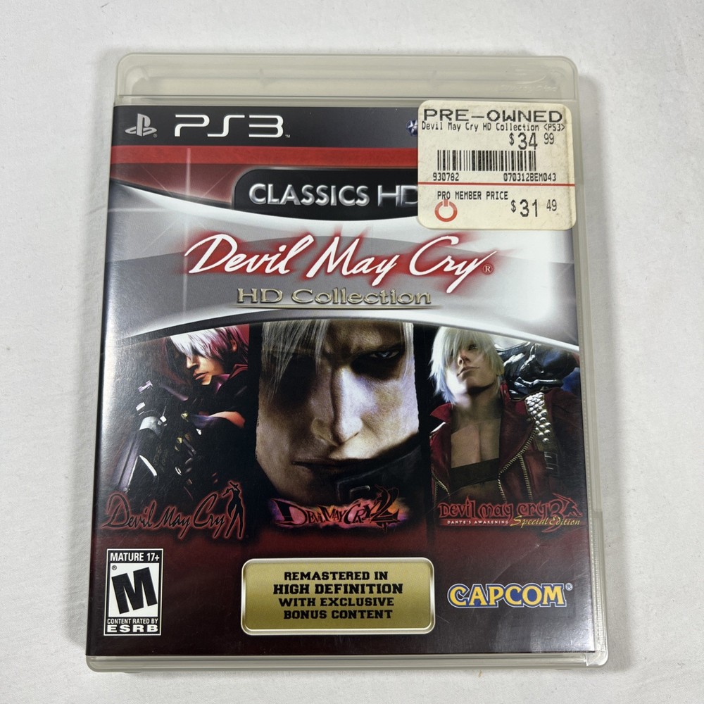 (NICE) Devil May Cry HD Collection (Sony PlayStation 3 PS3) CIB Complete TESTED