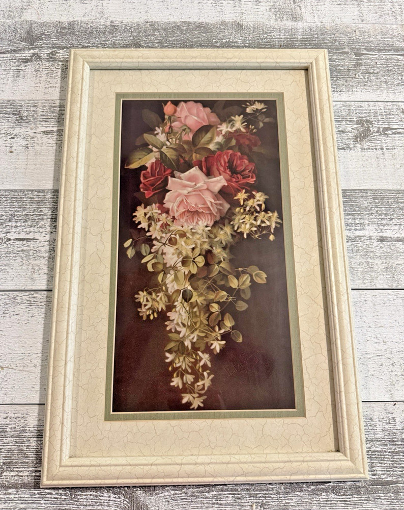 Gallery Graphics Floral Rose Boquet Framed Wall Art