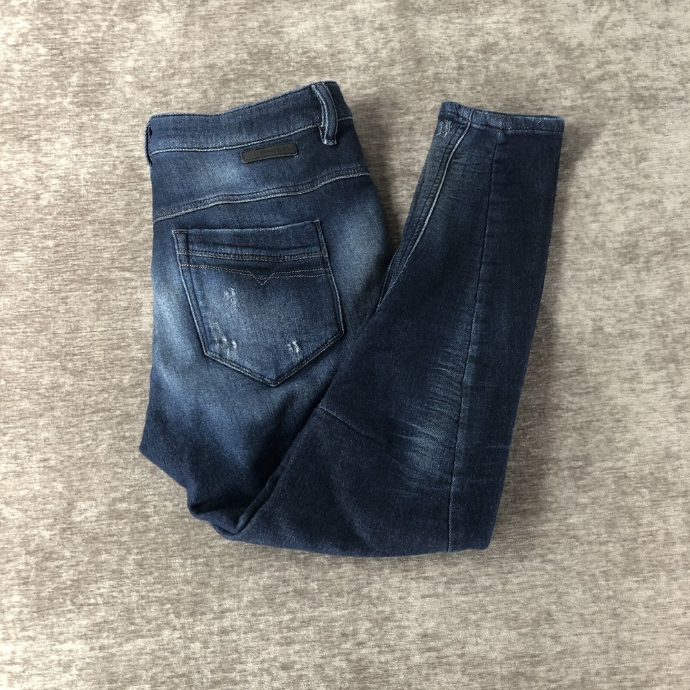 Diesel Industry Fayza Women's Blue Denim Jeans Size 27 Pockets