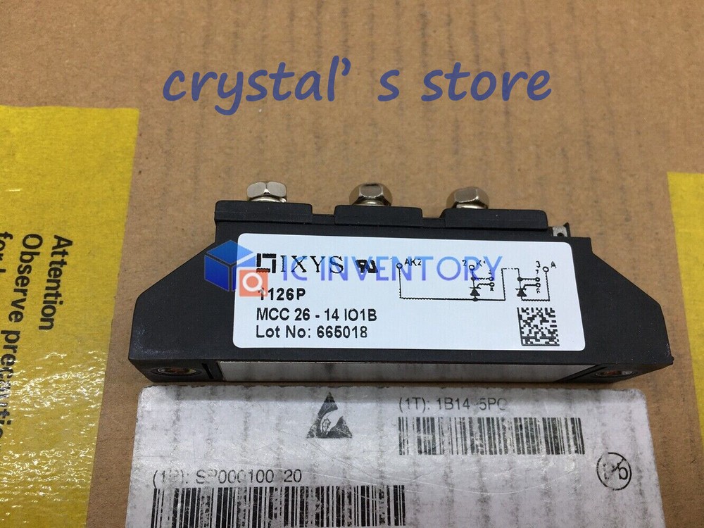 1PCS MCC26-14IO1B IXYS Power Module Supply New 100% Quality Guarantee