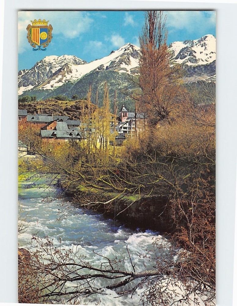 Postcard Valle de Tena Sallent de Gállego Spain