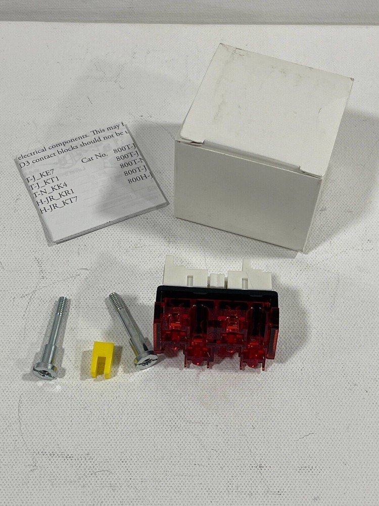 NEW! ALLEN BRADLEY 800TC-XD2M  Finger Safe Terminal  Contact Block   1-NO