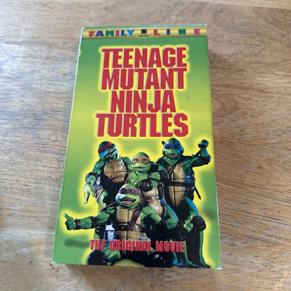 Teenage Mutant Ninja Turtles - The Movie (VHS, 2000)