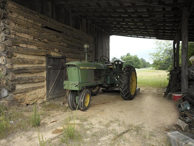 Old rural county farm tractor,North Carolina,NC,Country Life,Carol Highsmith