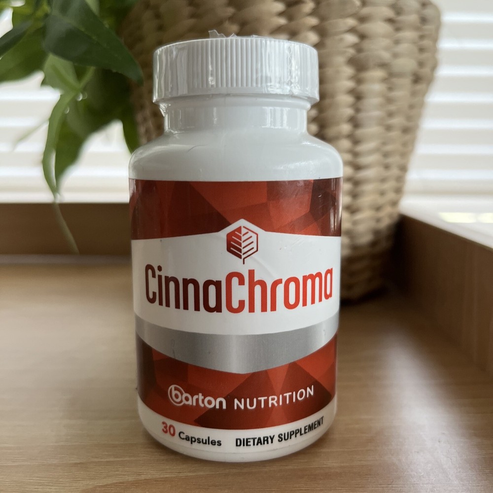 Barton Nutrition CinnaChroma Exp 1/26 Healthy Blood Glucose Metabolism 30 Caps