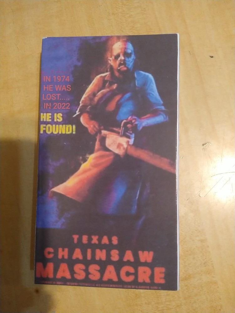 Texas Chainsaw Massacre Vhs