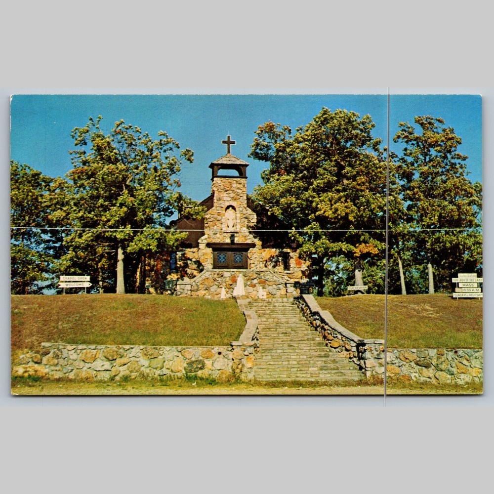 Postcard Our Lady of the Lake Chapel, Lake of the Ozarks, Missouri