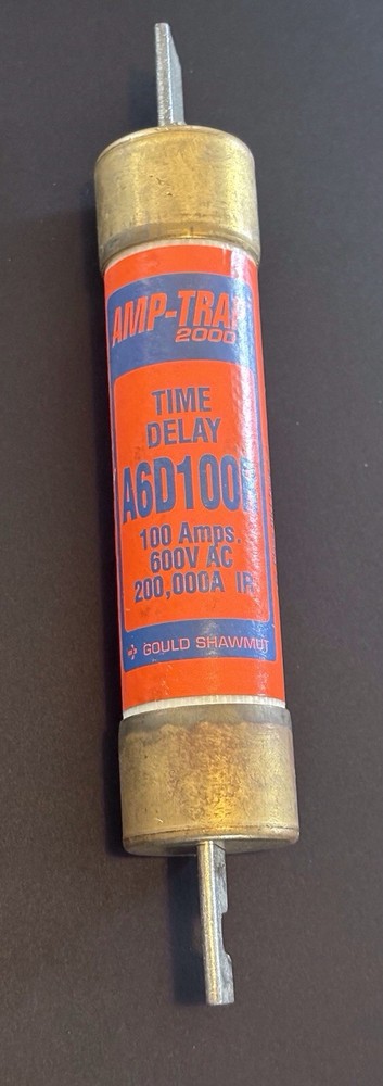 Amp-Trap A6D90R 90 Amp 600 Vac Time Delay Rk1 (Qty: 1) New No Box