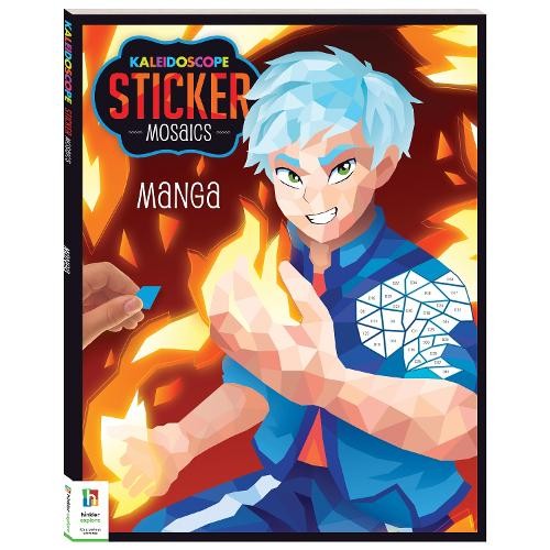 Hinkler Pty Ltd Kaleidoscope Sticker Mosaics Manga (Paperback) Manga (UK IMPORT)All Tariffs and Duties included - no additional charges