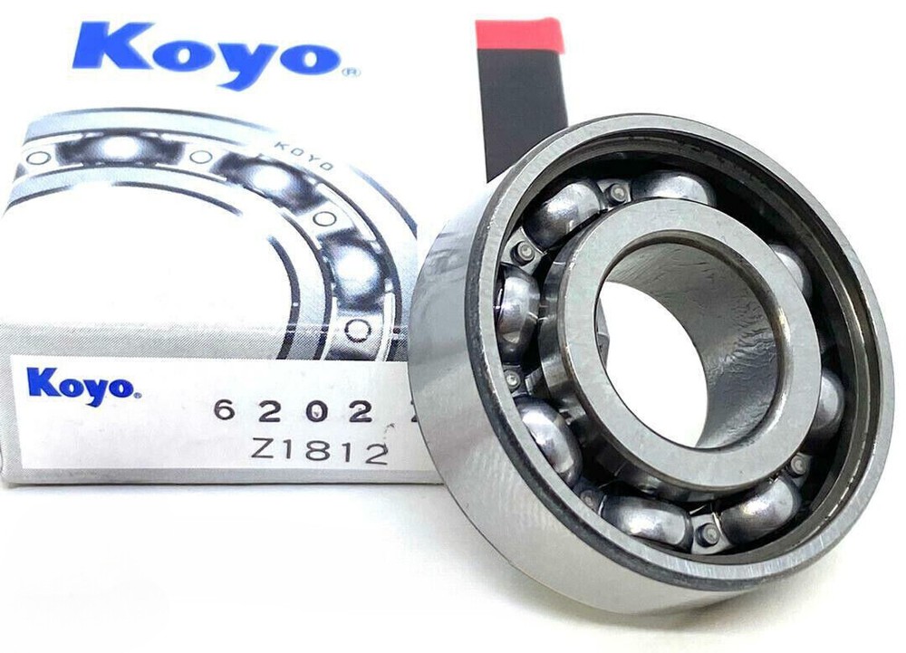 NEW 6202 Z KOYO SEALED ONE SIDE ONLY Radial Ball Bearing 15X35X11mm