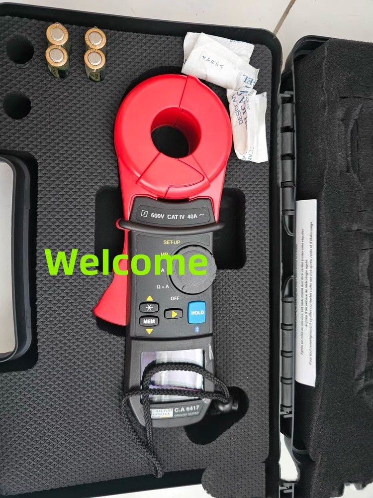 New C.A6417 Ground Resistance Tester Fast Shipping via FedEx or DHL