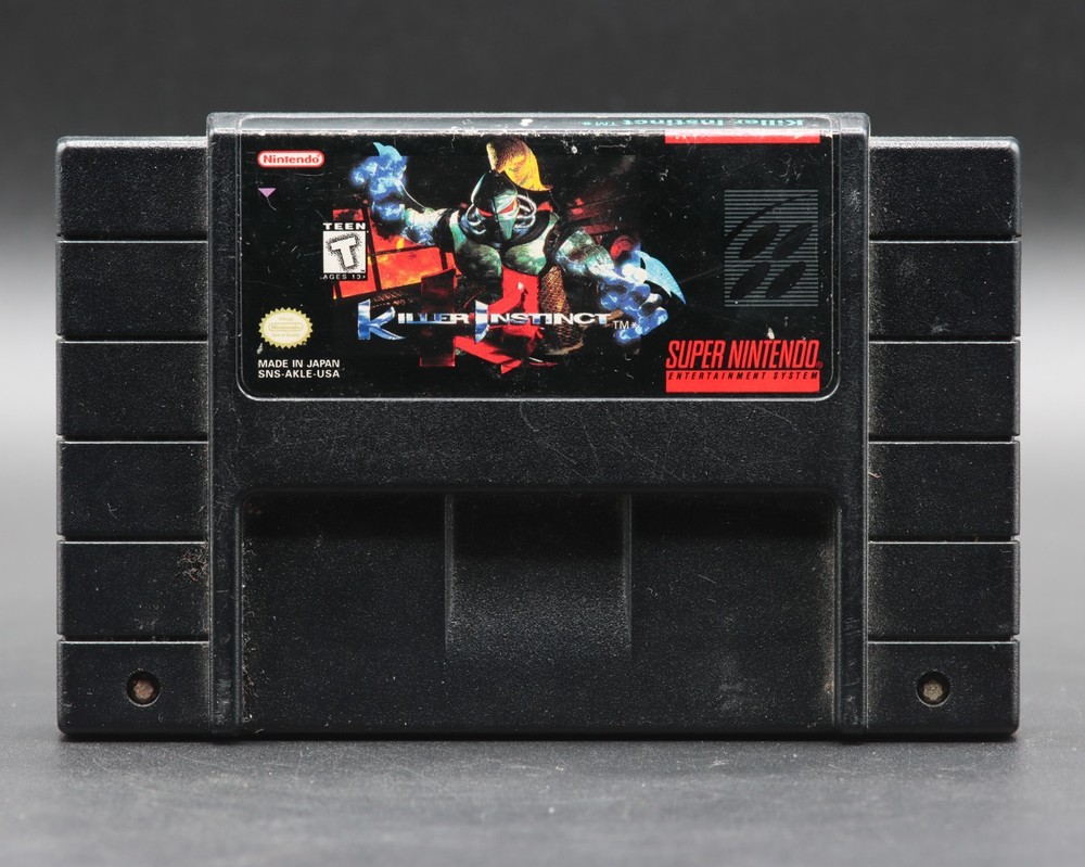 Killer Instinct SNES Super Nintendo Cartridge Only Authentic