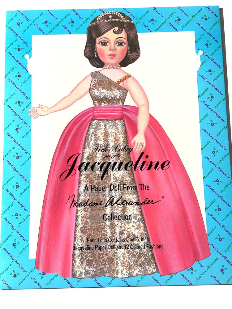 Paper Doll Book UNUSED Madame Alexander Jacqueline