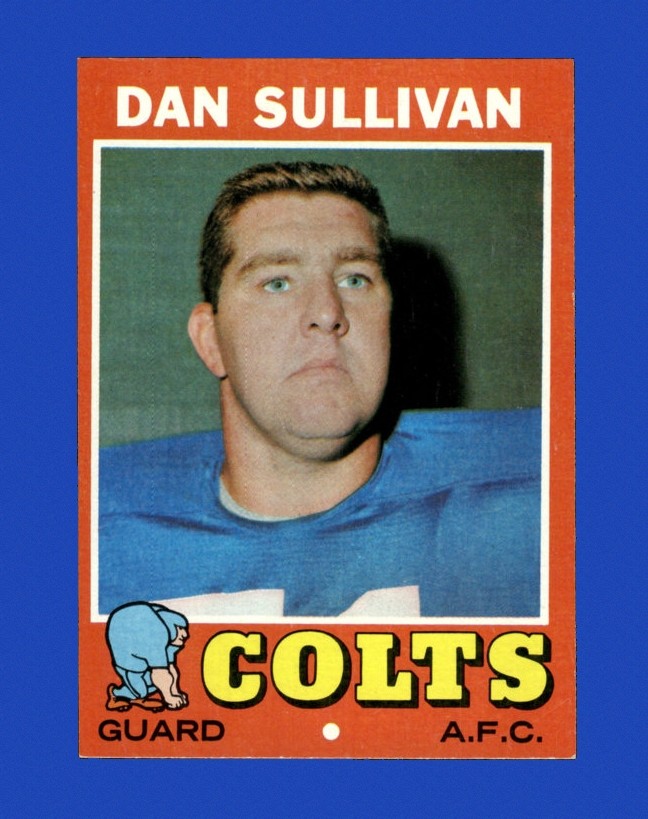 1971 Topps Set-Break #108 Dan Sullivan RC NR-MINT *GMCARDS*Consign with Greg Morris Cards