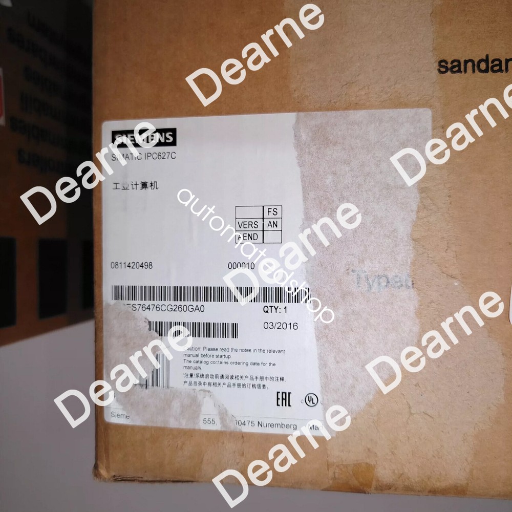 1pcs new Siemens 6ES7647-6CG26-0GA0 industrial computer via FedEx or DHL