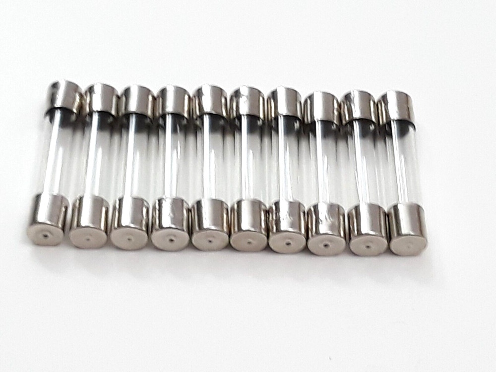 LOT OF 10 EACH NEW 6mm x 30mm F15AL250V FUSES 15A 250V F15AL