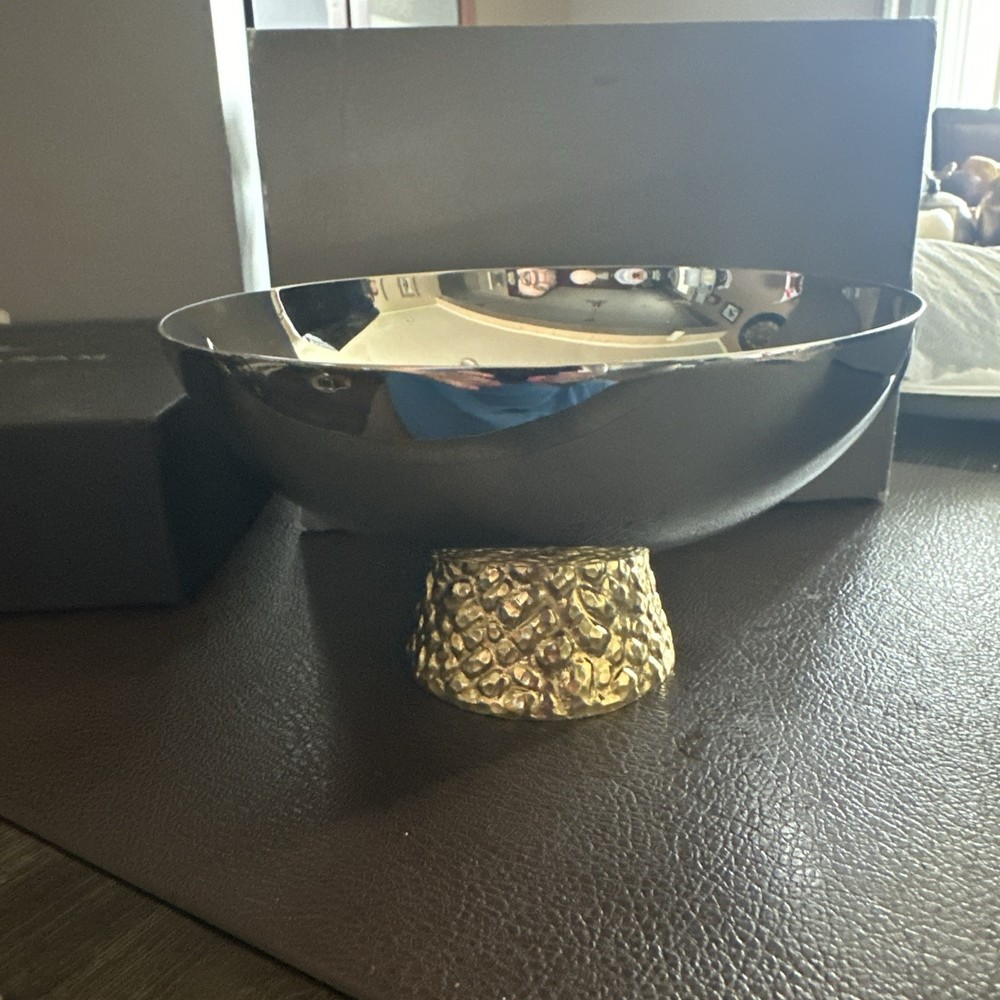 Michael aram Safari Small Bowl  Silver/gold