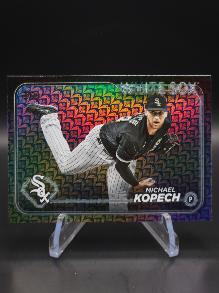 2024 Topps Series 1 Michael Kopech Easter Holiday Foil White Sox Card