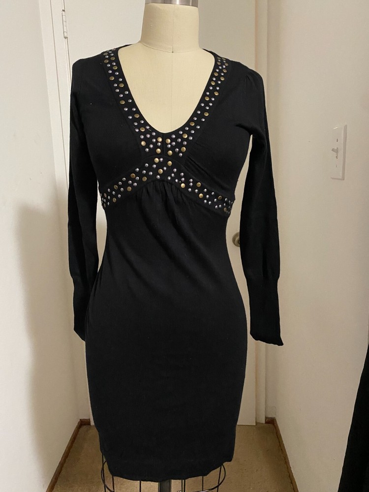 Black Women sweater Dress size s