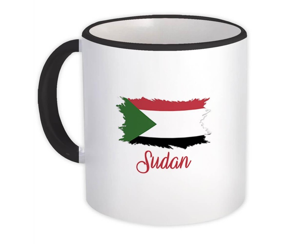 Gift Mug : Sudan Flag Sudanese Country Expat