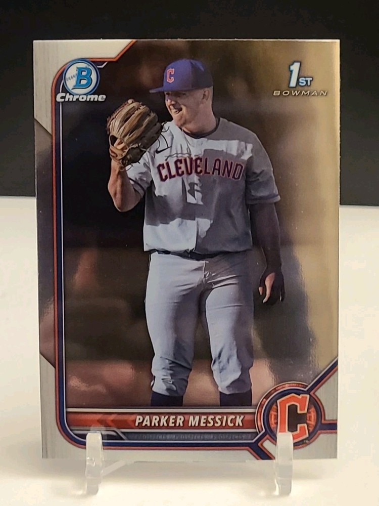 2022 Bowman Draft Chrome Parker Messick BDC-71 1st Bowman Rookie Card
