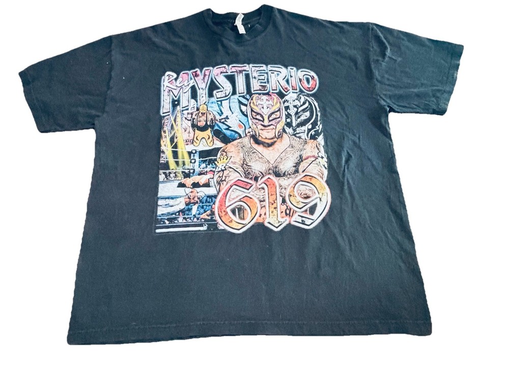 King Mysterio's vintage T-shirt Prayer of the Fighter 3XL