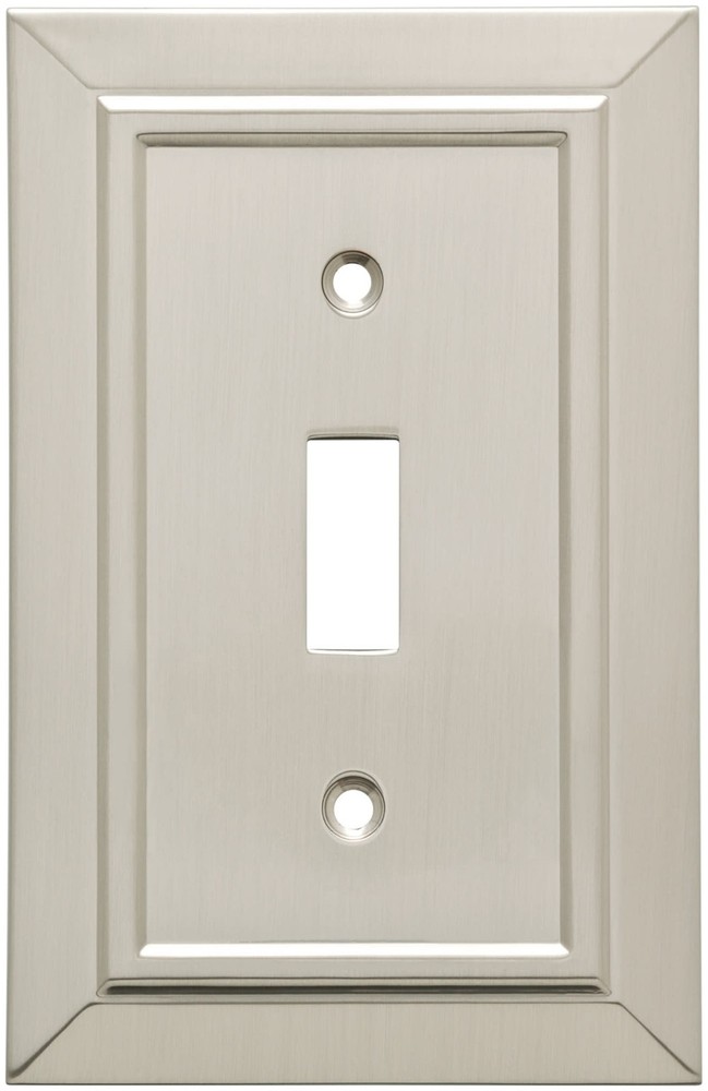 Franklin Brass W35217-C Nickel Classic Single Switch Wall Plate