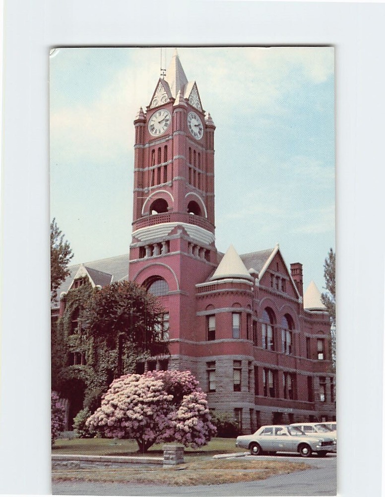 Postcard Jefferson County Court House Port Townsend Washington USA