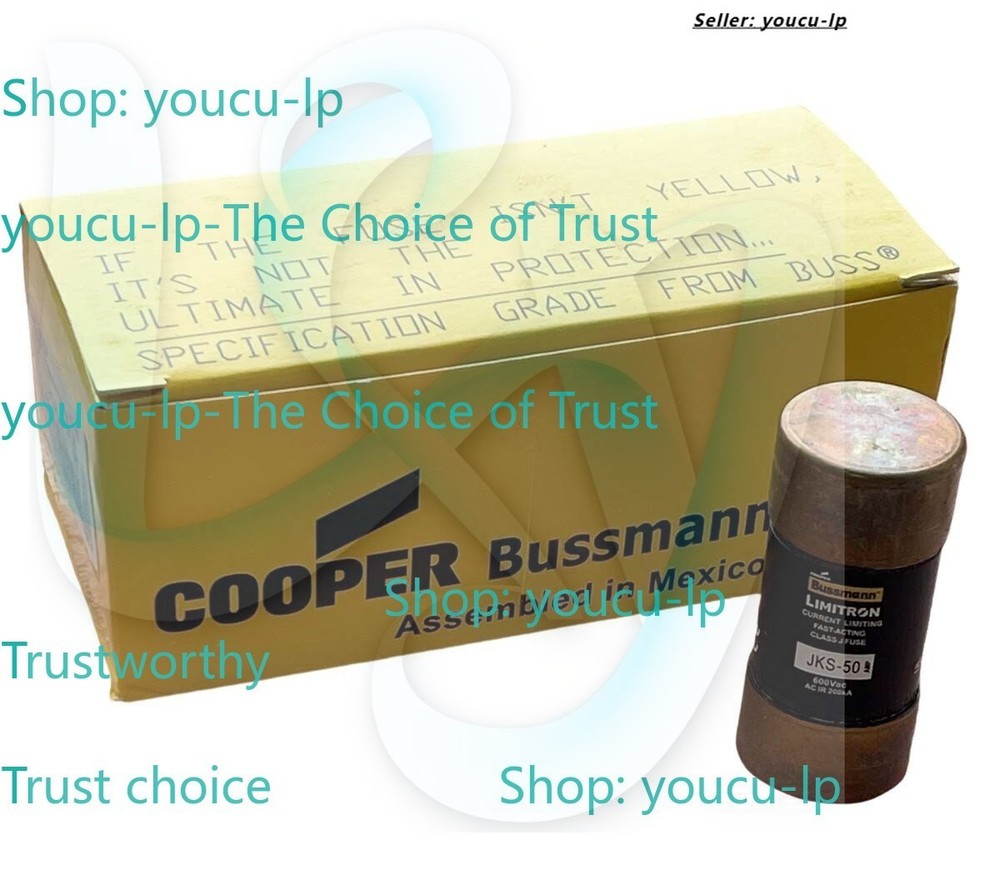 10PCS Bussmann Limitron JKS-50 JKS50 JKS-50A 50A 600Vac Class J Fast Acting Fuse