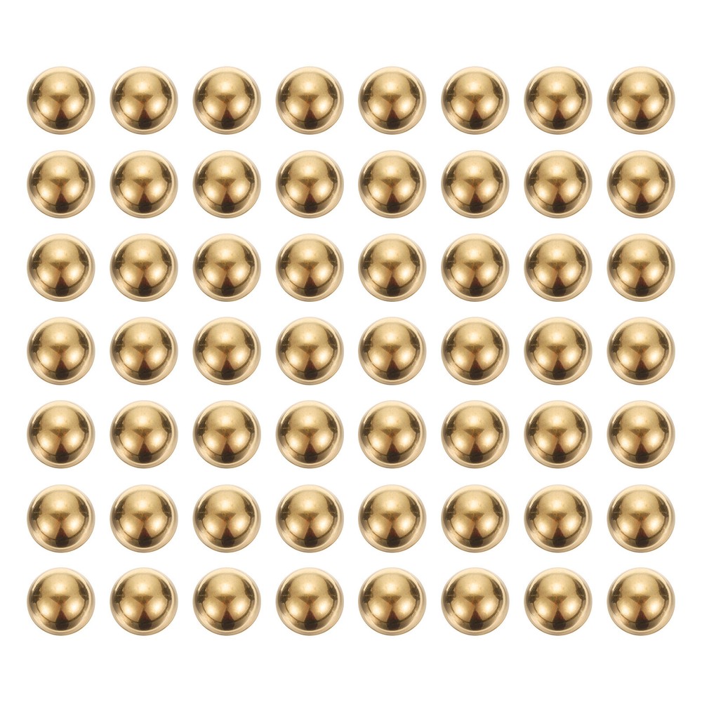 100pcs Precision Solid Brass Bearing Balls 10mm Industrial Brass Ball Spheres