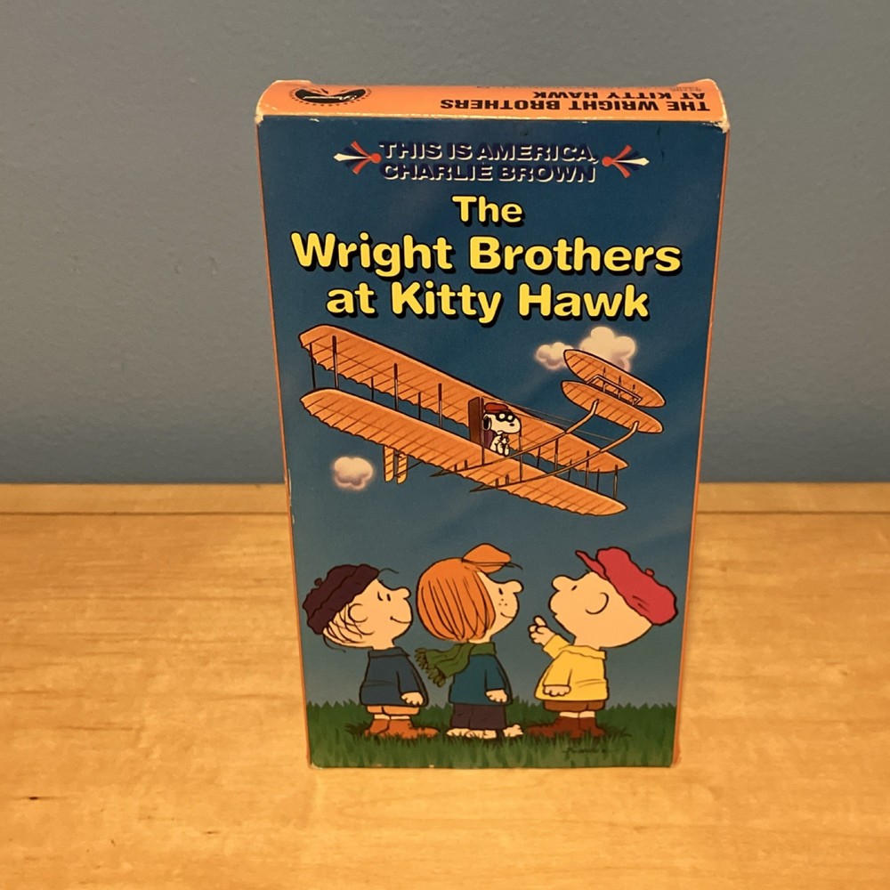 Paramount This Is America Charlie Brown Wright Brothers 1994 VHS NTSC Children's