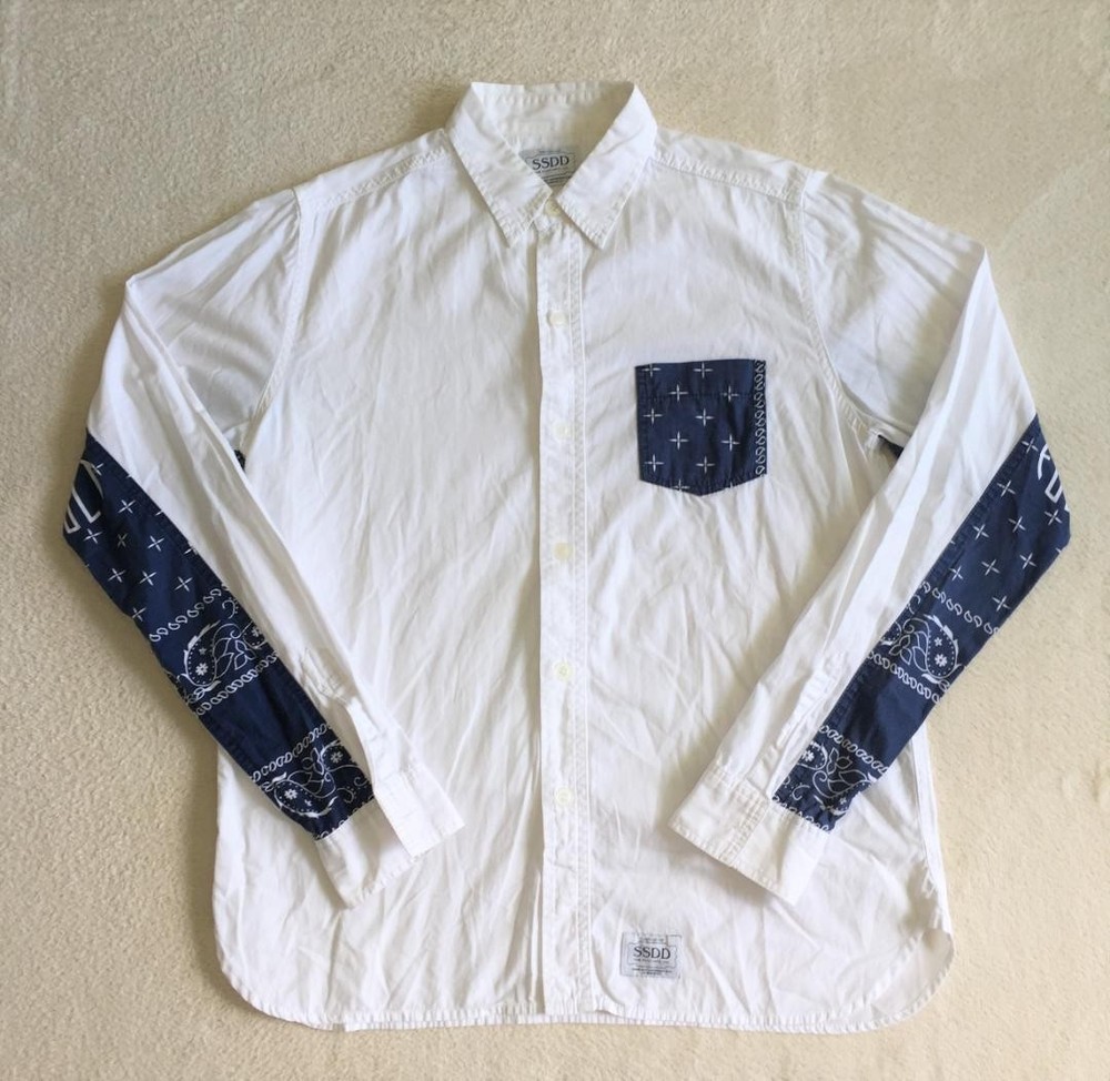 Fuct SSDD Bandana Pattern Shirt Size S - Pre-Owned