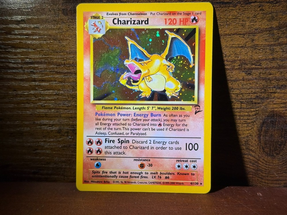 Charizard 004/130 Base Set 2 Holo