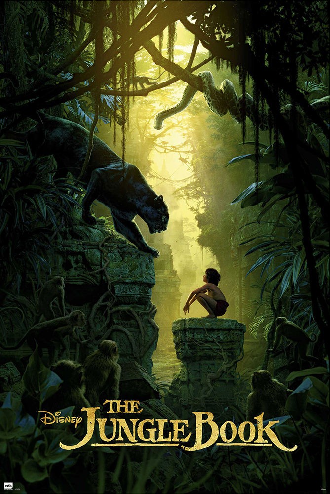 Poster Studio B - Disney Jungle Book One Sheet Classic Movie 24x36