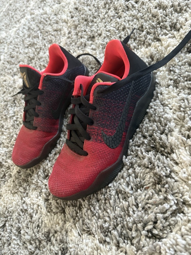 Nike Kobe 11 Achilles Heel 2016 – Size 6.5 – Gently Used – Fast Shipping-image