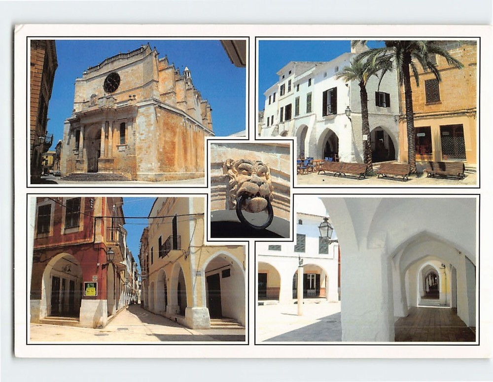 Postcard Ciutadella De Menorca Spain