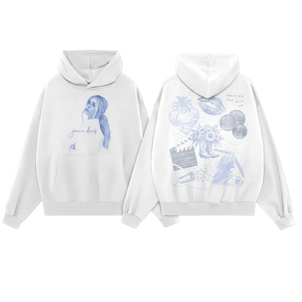 SALE! Jenna Davis Where Did That Girl Tour 2025 Hoodie Allsize