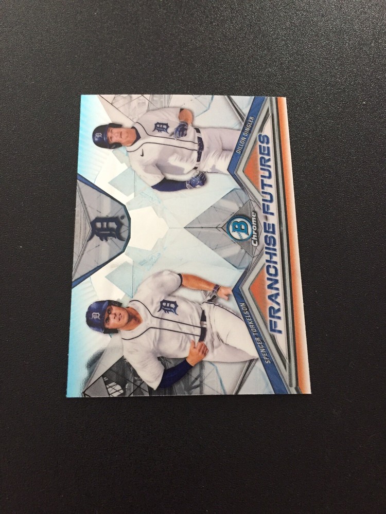 2020 Bowman Chrome Tigers Prospects Spencer Torkelson & Dillon Dingler Franchise Futures