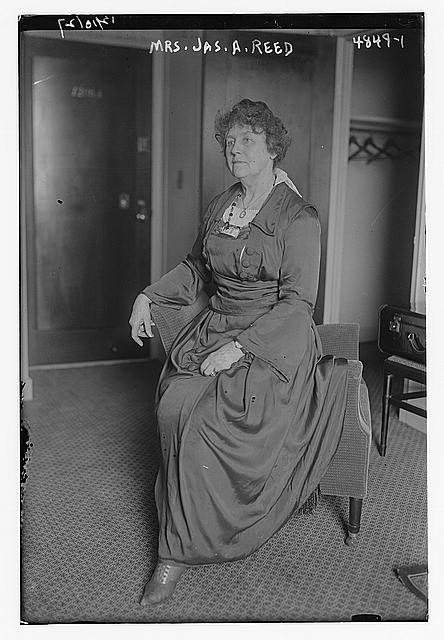 Photo:Mrs. James Reed,women,portrait photographs,Bain News Service