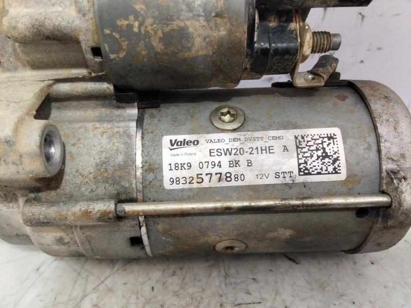 9832577880 démarreur CITROEN C3 LIVE 2019 1785966