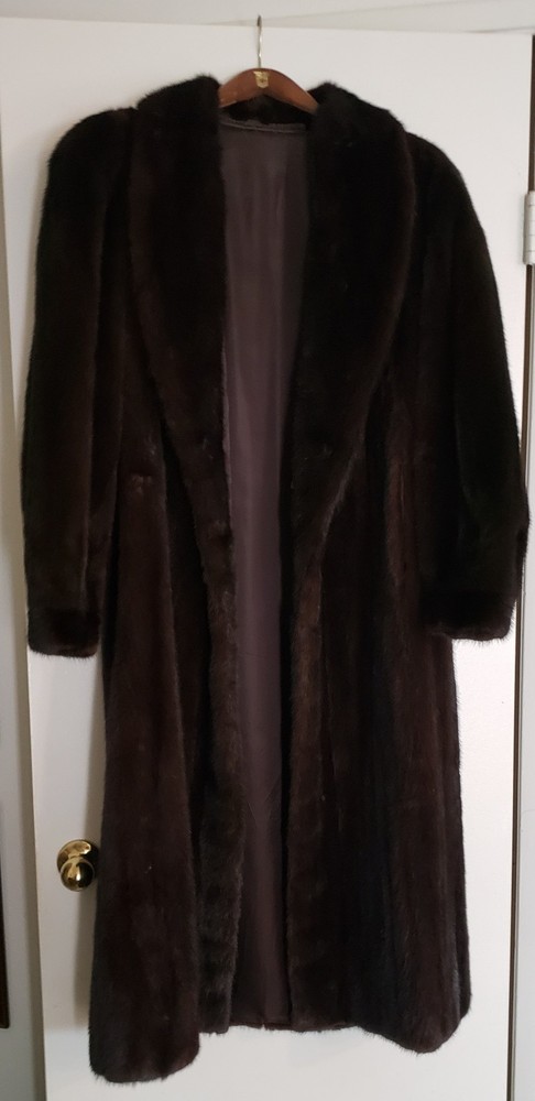 Chocolate Mink Coat (Womens)