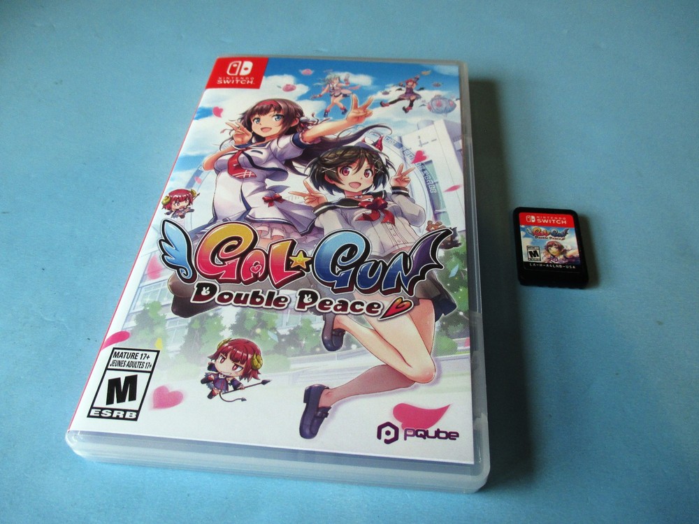 Gal Gun: Double Peace Nintendo Switch Game w/Case