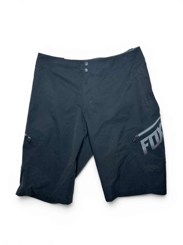Fox Racing Mens 36 Explore Shorts Mountain Bike Cycling Vented MTB Black