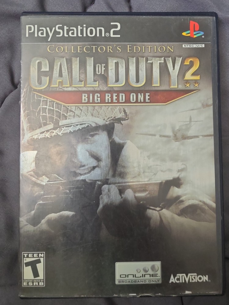 Call of Duty 2: Big Red One (Collector's Edition) (Sony PlayStation 2, 2005)