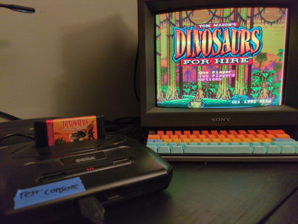 Dinosaurs for Hire - Genesis - Cartridge Only - Tested Works!
