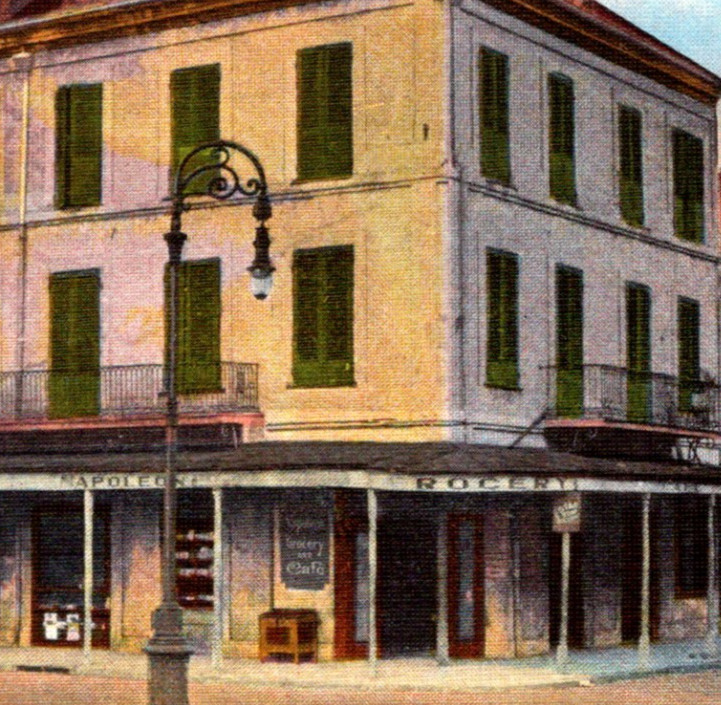 Vintage Postcard WB Napoleon Bonaparte House New Orleans LA French Quarter