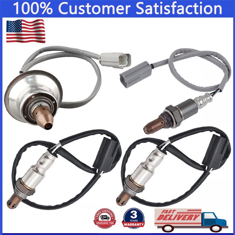 4pcs Oxygen Sensor Up+Downstream For Nissan Altima 2008 2009 Maxima 2009 3.5L V6