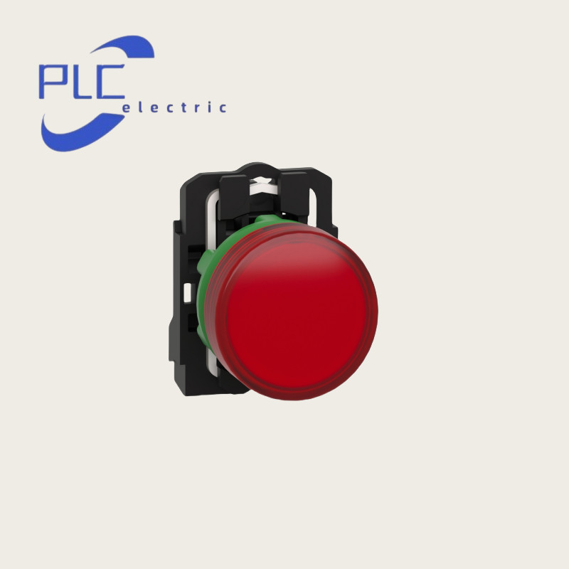 NEW Schneider Electric XB5AVG4 Red Pilot Light universal LED plain lens 110…12